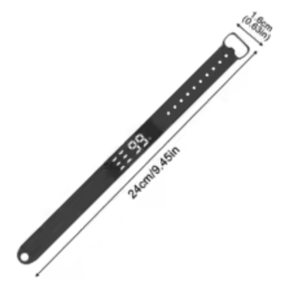 Pulsera LED inteligente