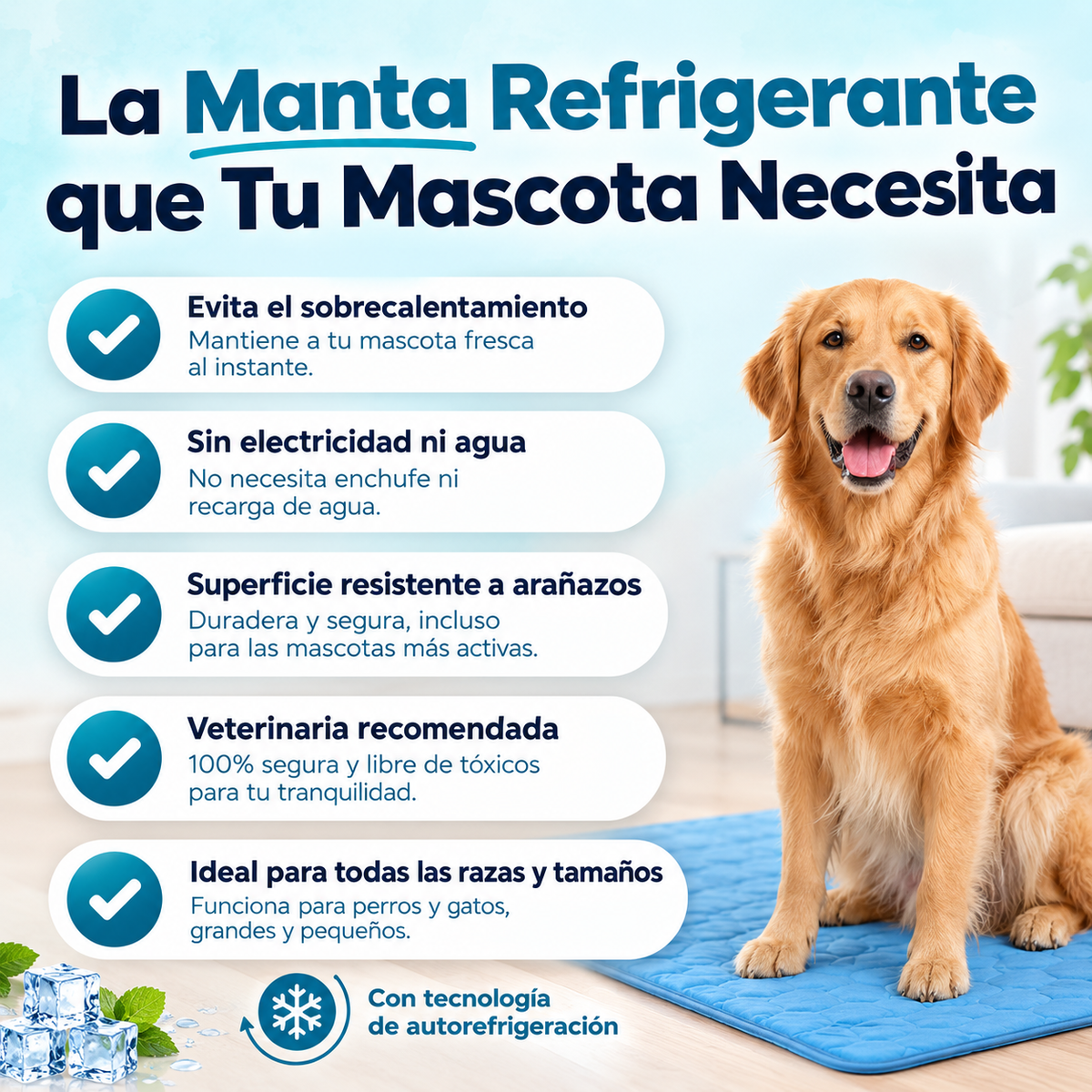 Alfombrilla Auto-Refrescante